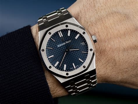 audemars piguet royal oak blue dial retail price|Audemars Piguet royal oak price.